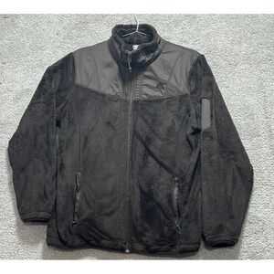 Nike ACG  Jacket Women's XL Brown Zip Up Front Long‎ Sleeve Gear Fleece Fuzzy